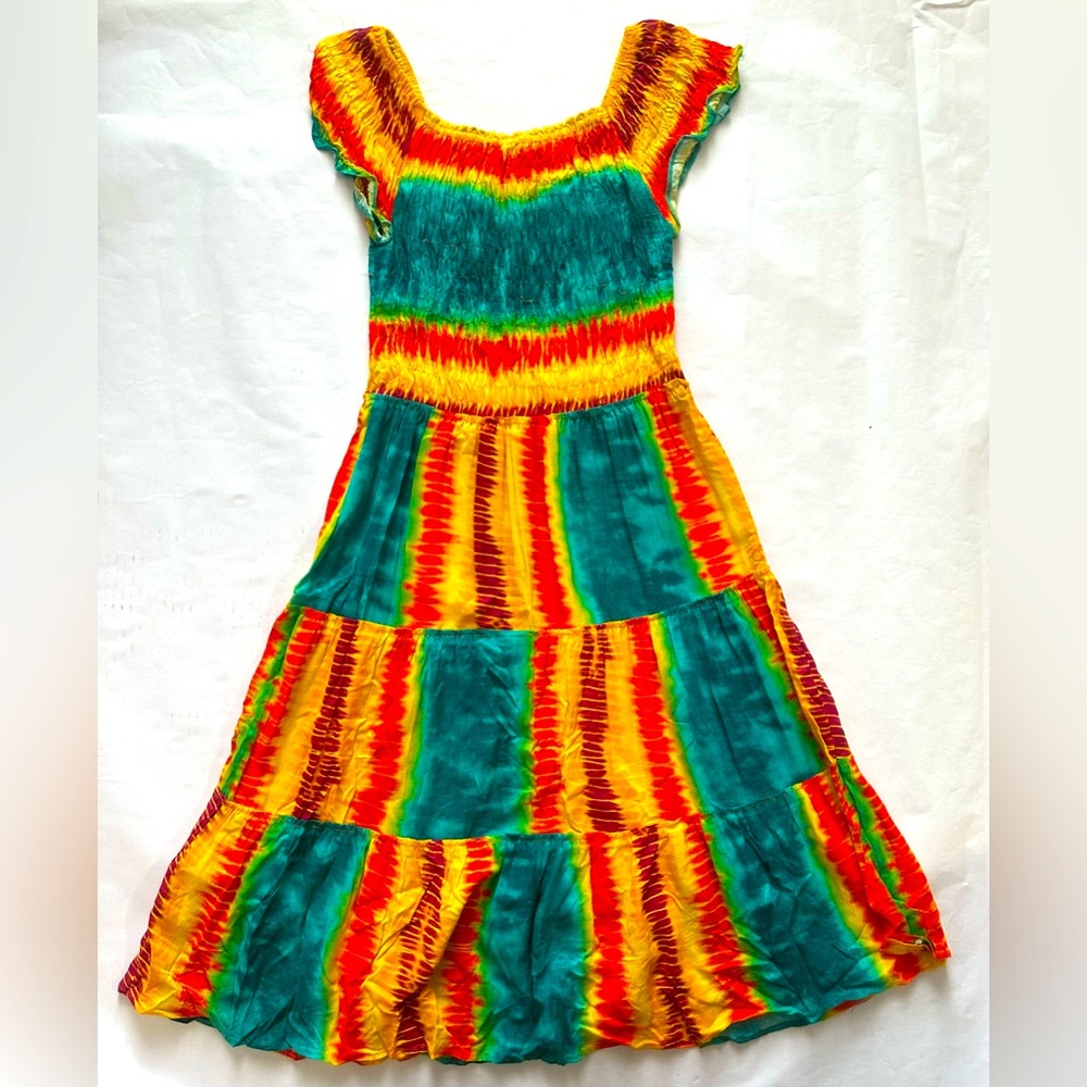 Vibrant Multicolor Women’s Dress